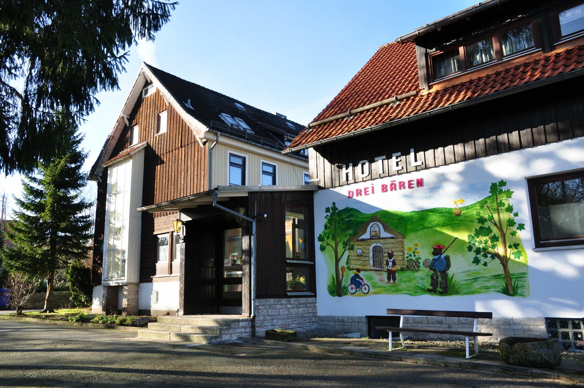 Hotel & Hostel Drei Baeren Altenau  Exterior foto
